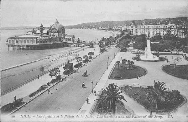 Promenade with Casino de la Jetée